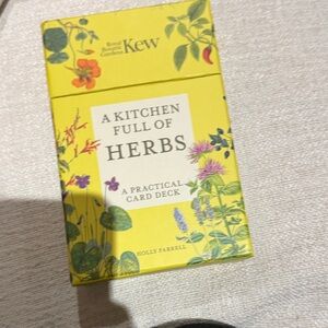 A Kitchen Full of Herbs Card Deck - Yellow